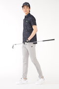 ロゴカモフラージュ 半袖 カラーシャツ (MENS SPORT)
