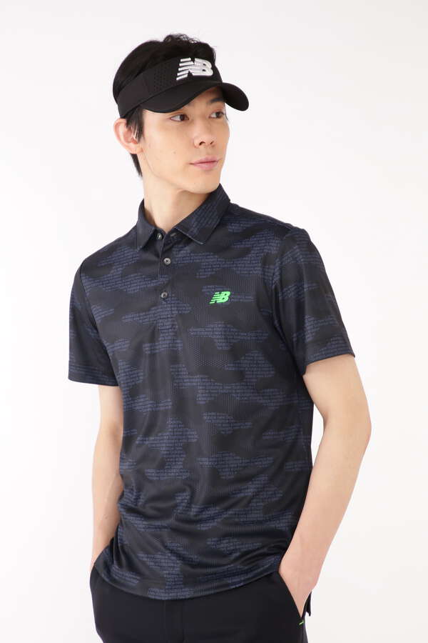 ロゴカモフラージュ 半袖 カラーシャツ (MENS SPORT)