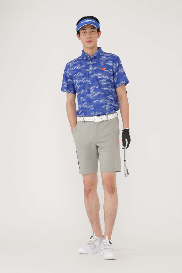 ロゴカモフラージュ 半袖 カラーシャツ (MENS SPORT)