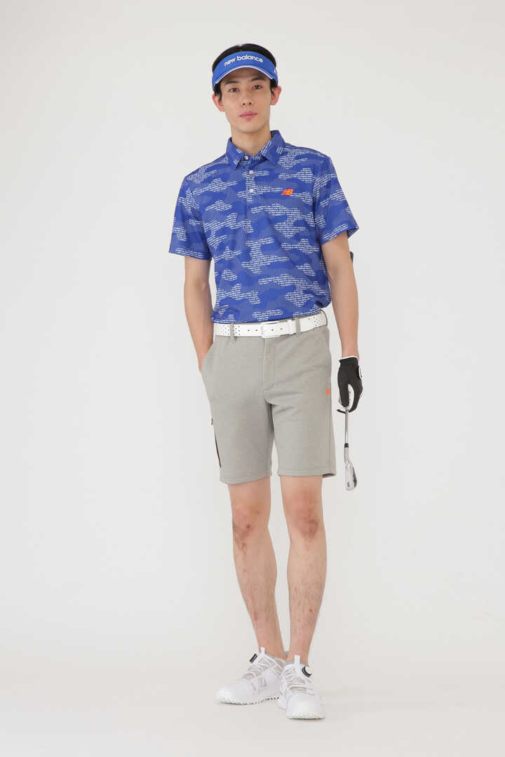 ロゴカモフラージュ 半袖 カラーシャツ (MENS SPORT)
