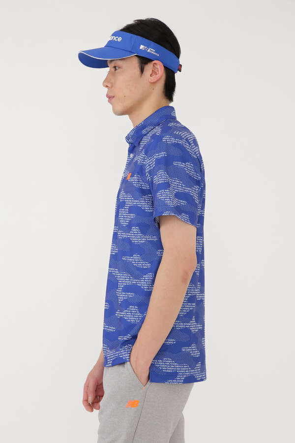 ロゴカモフラージュ 半袖 カラーシャツ (MENS SPORT)