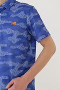 ロゴカモフラージュ 半袖 カラーシャツ (MENS SPORT)