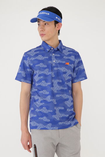 ロゴカモフラージュ 半袖 カラーシャツ (MENS SPORT)