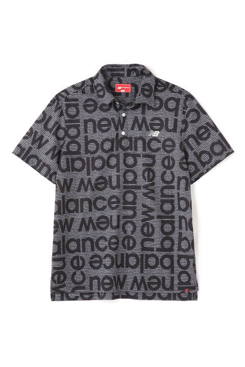 ブロックシャドーロゴ 半袖 カラーシャツ (MENS SPORT)