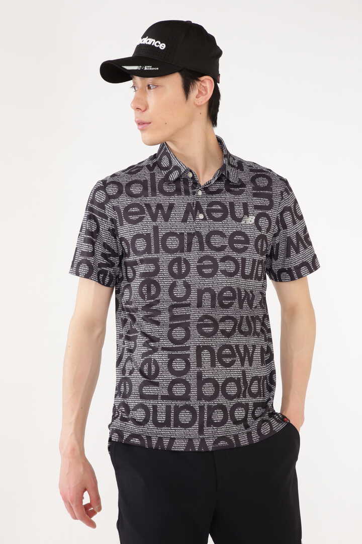 ブロックシャドーロゴ 半袖 カラーシャツ (MENS SPORT)