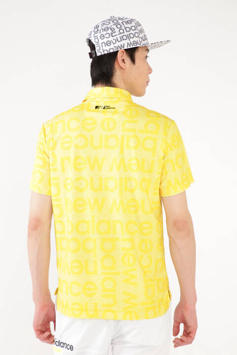 ブロックシャドーロゴ 半袖 カラーシャツ (MENS SPORT)
