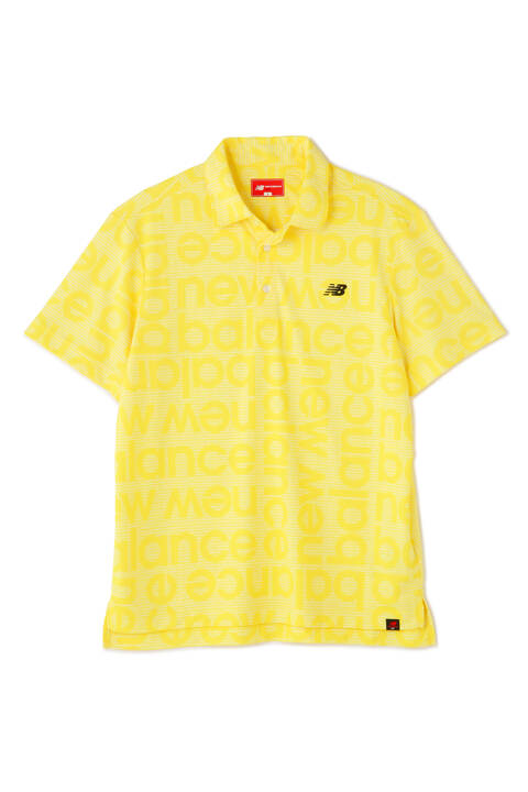 ブロックシャドーロゴ 半袖 カラーシャツ (MENS SPORT)
