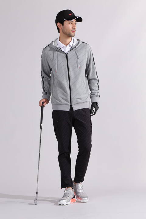 【直営店舗限定】トーナルクリアロゴ 半袖 カラーシャツ (MENS)