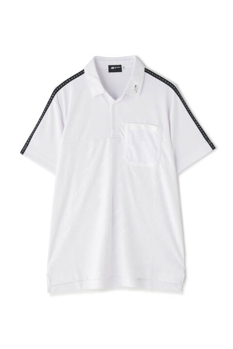 【直営店舗限定】トーナルクリアロゴ 半袖 カラーシャツ (MENS)