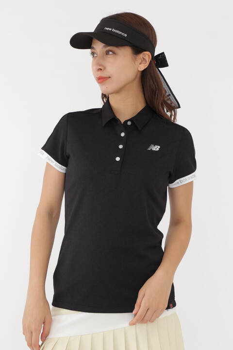 フラワーレース 半袖 カラーシャツ (WOMENS SPORT)