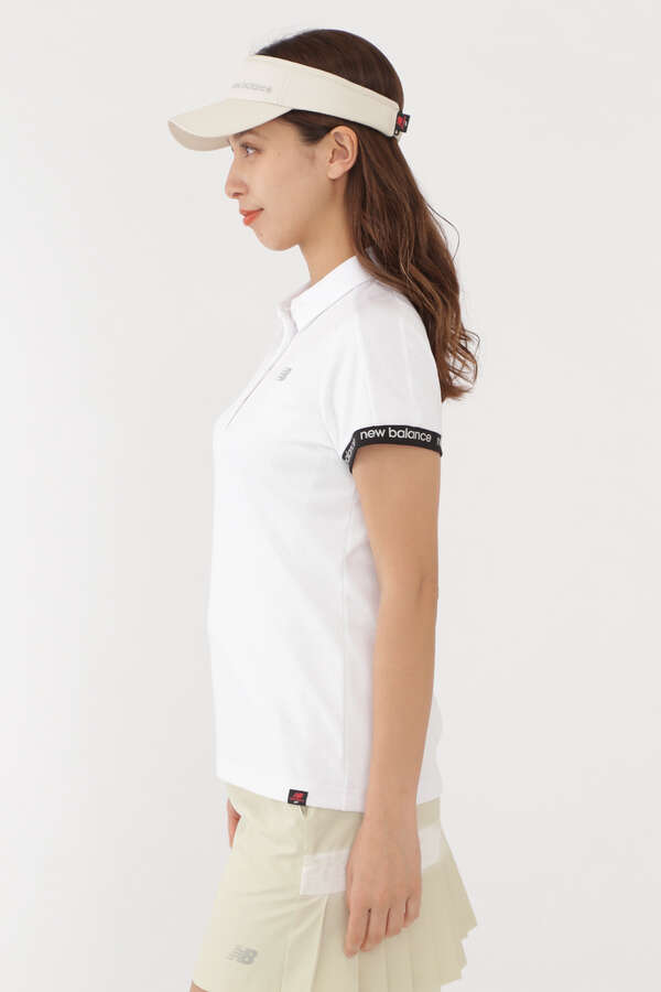 フラワーレース 半袖 カラーシャツ (WOMENS SPORT)