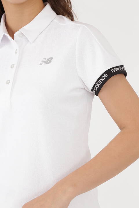 フラワーレース 半袖 カラーシャツ (WOMENS SPORT)