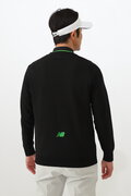 ガーター×タック×プレーン クルーネック ニット プルオーバー (MENS WORLD)
