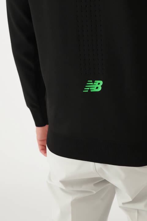 ガーター×タック×プレーン クルーネック ニット プルオーバー (MENS WORLD)