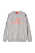 ガーター×タック×プレーン クルーネック ニット プルオーバー (MENS WORLD)