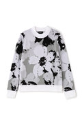【直営店舗限定】ハイビスカス 長袖 モックネック ニット プルオーバー (WOMENS)
