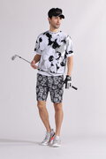 【直営店舗限定】ハイビスカス モックネック ニット プルオーバー (MENS)