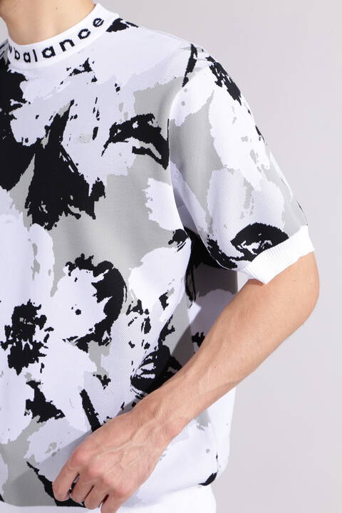 【直営店舗限定】ハイビスカス モックネック ニット プルオーバー (MENS)