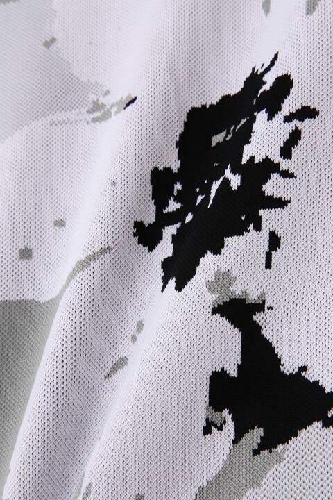 【直営店舗限定】ハイビスカス モックネック ニット プルオーバー (MENS)