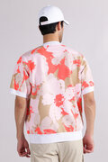 【直営店舗限定】ハイビスカス モックネック ニット プルオーバー (MENS)