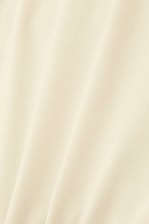 【直営店舗限定】ハーフスリーブ モックネック ニット プルオーバー (WOMENS)