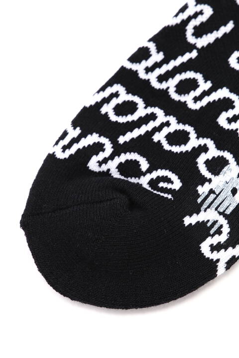 抗菌防臭 スクリプトロゴ アンクルソックス (MENS METRO)