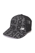 ツイル×メッシュ ブロックシャドーロゴ 5パネルキャップ (UNISEX SPORT)