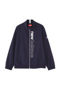 蓄熱保温 4WAYストレッチ フルジップ ウインド ブルゾン (MENS WORLD)