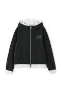 【直営店舗限定】後中心ボックスプリーツ フルジップ フーディー (WOMENS)