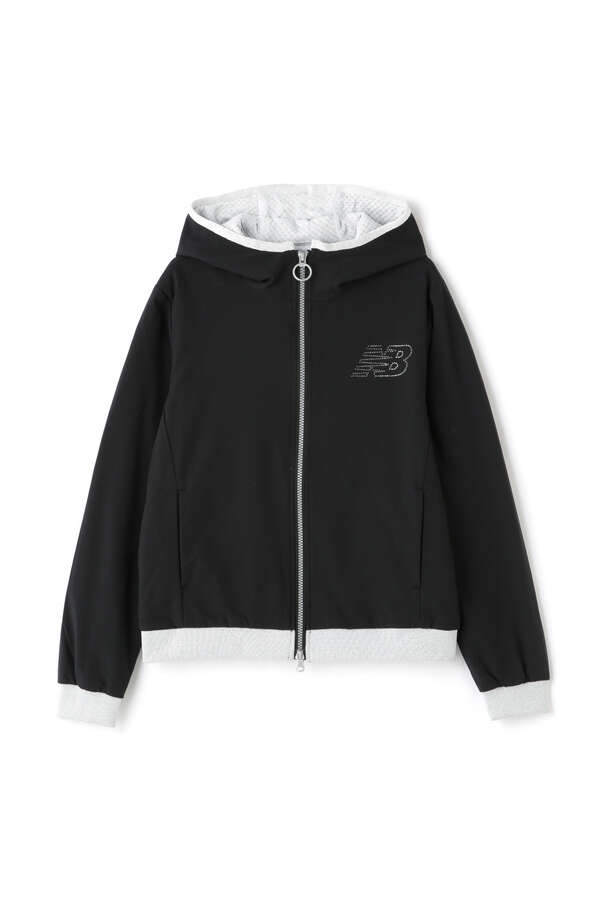 【直営店舗限定】後中心ボックスプリーツ フルジップ フーディー (WOMENS)