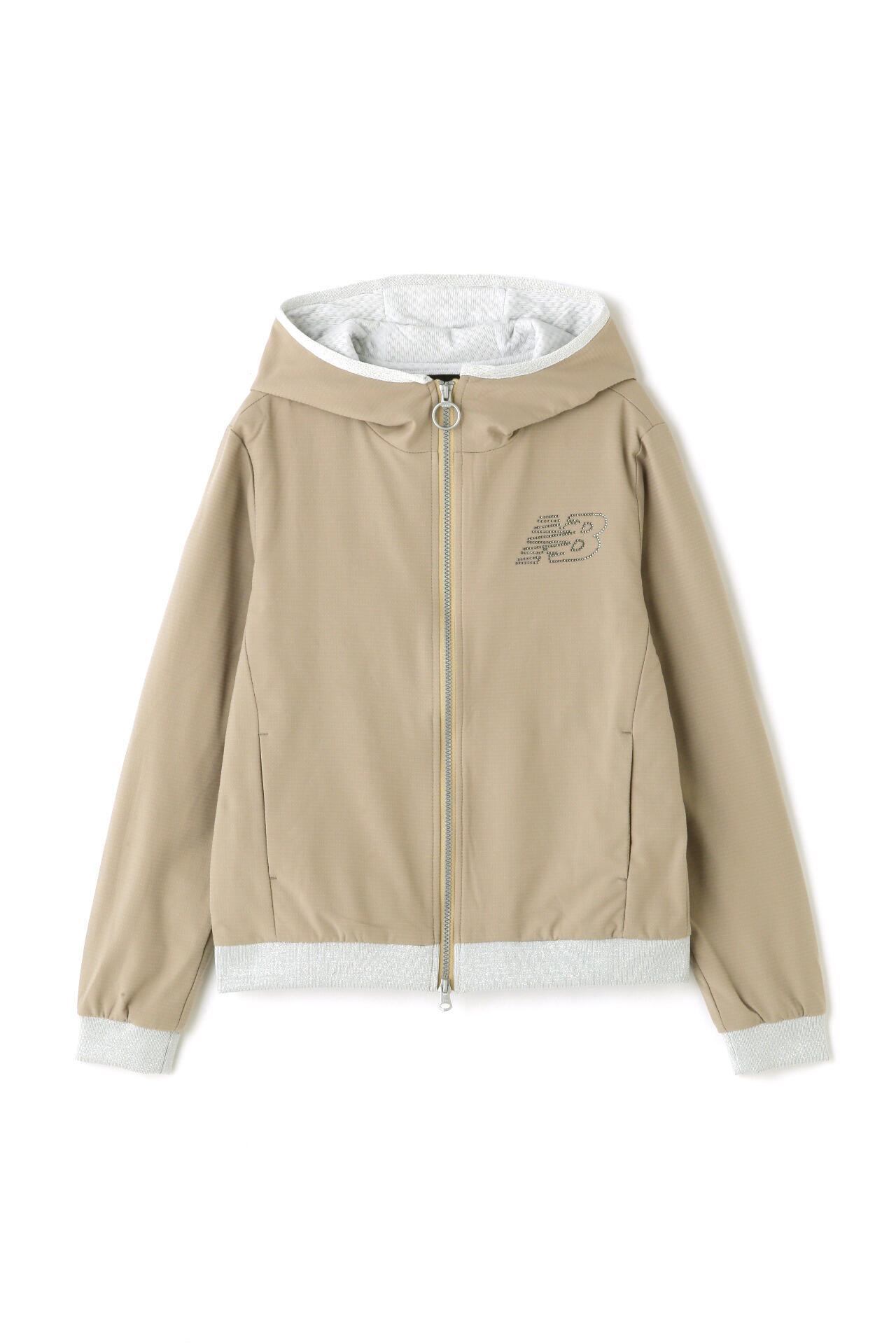 【直営店舗限定】後中心ボックスプリーツ フルジップ フーディー (WOMENS)