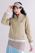 【直営店舗限定】後中心ボックスプリーツ フルジップ フーディー (WOMENS)