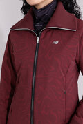 【直営店舗限定】マーブル柄 フルジップ 中綿 ブルゾン (WOMENS)