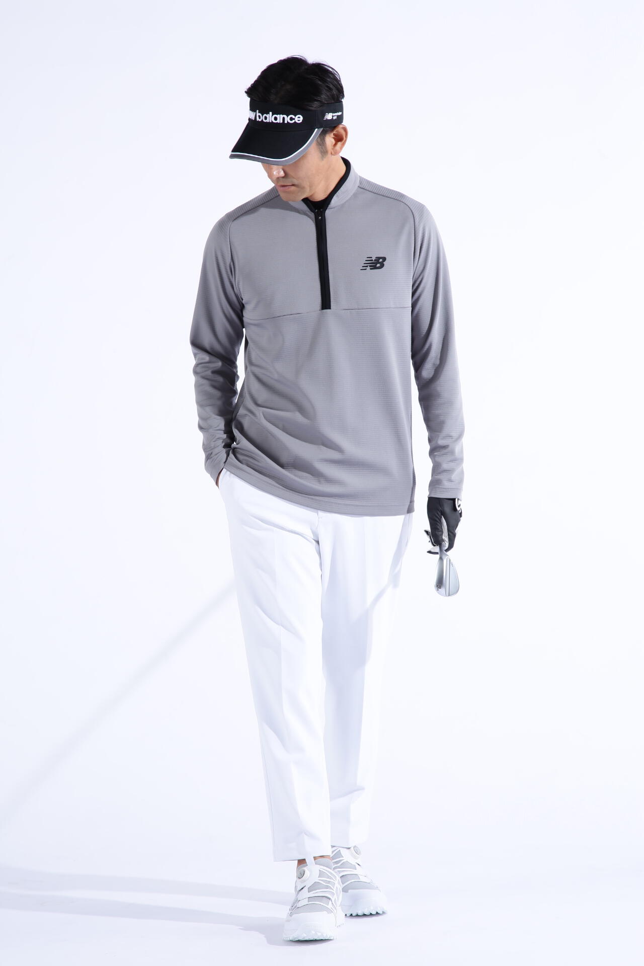 4WAYストレッチ 防透け UV クロップドパンツ (MENS WORLD)