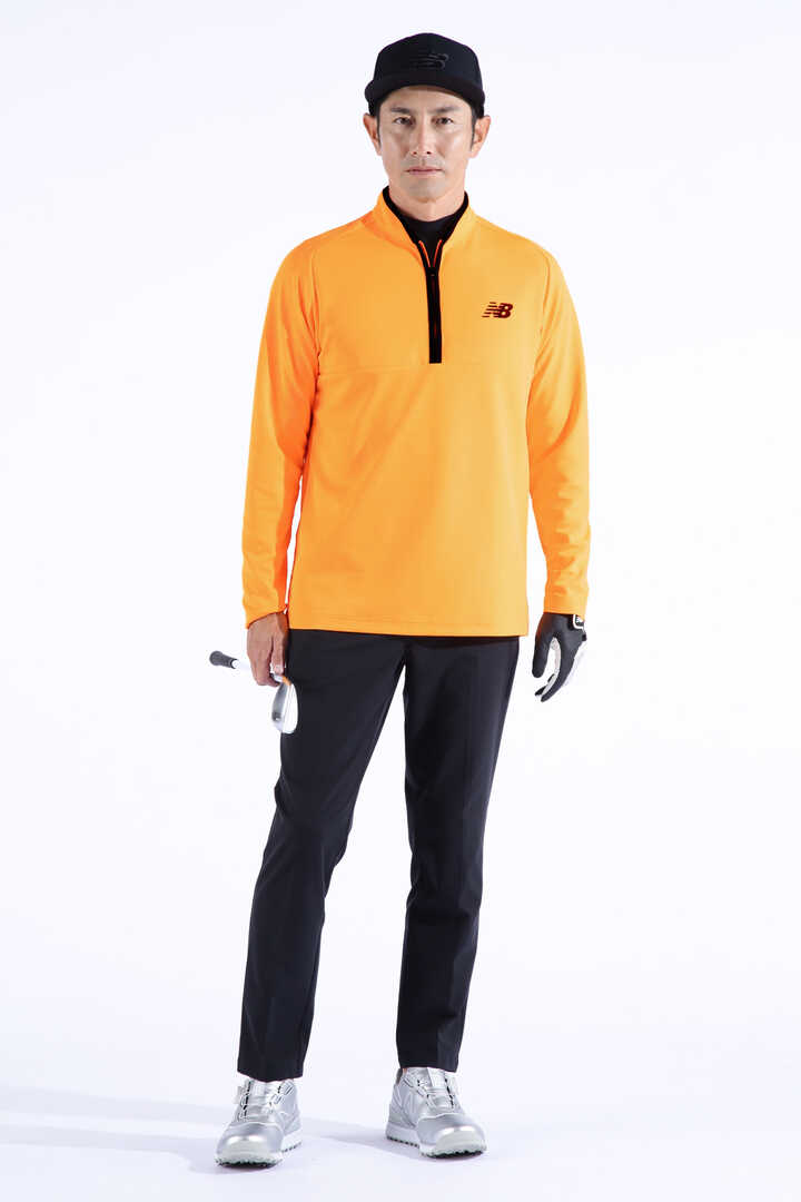 ドビーチェック 通気性 ロングパンツ (MENS WORLD)