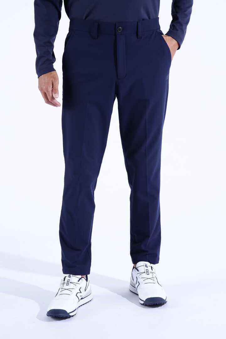 ドビーチェック 通気性 ロングパンツ (MENS WORLD)