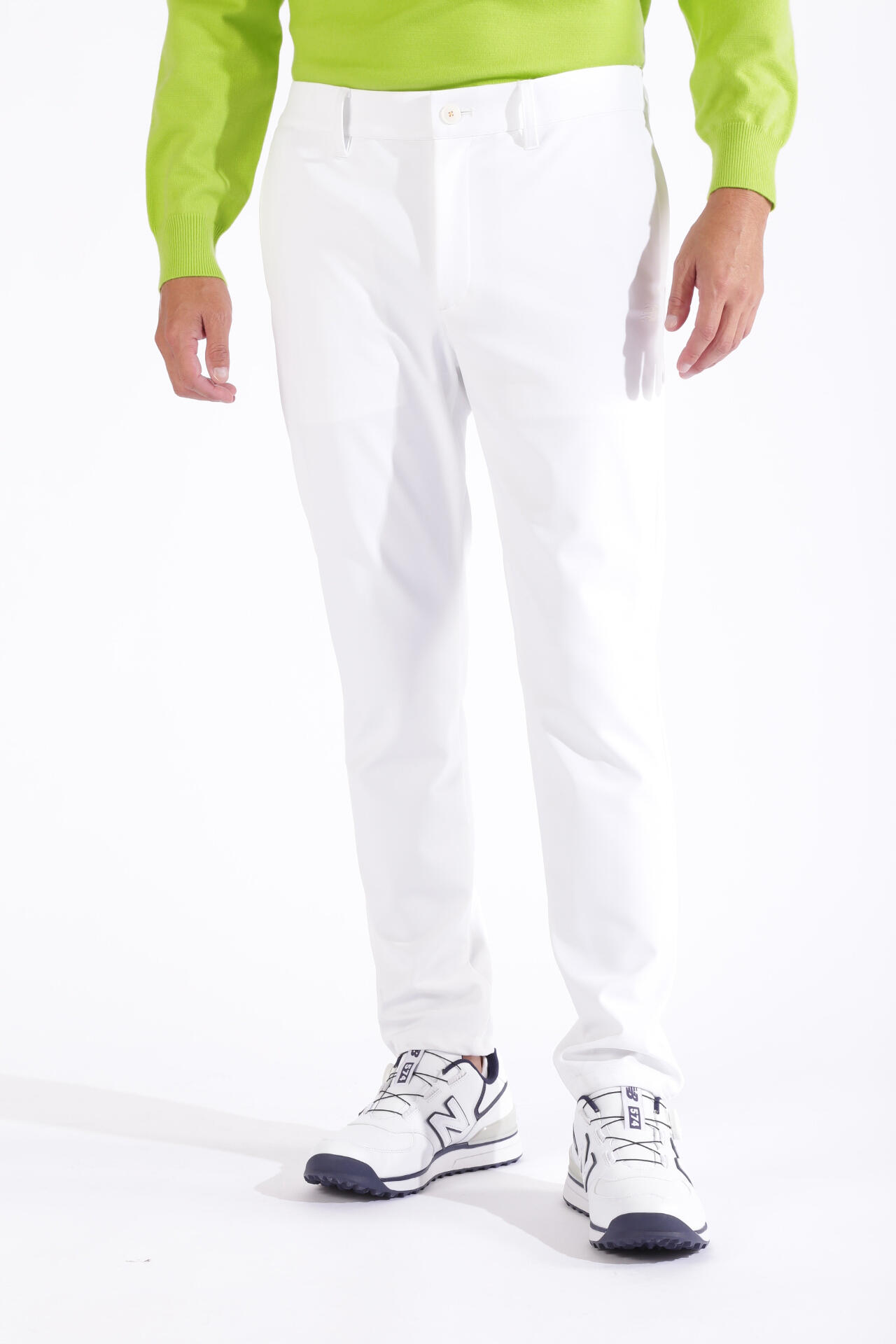 裏起毛 スリム ロングパンツ (MENS WORLD)