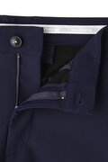裏起毛 スリム ロングパンツ (MENS WORLD)