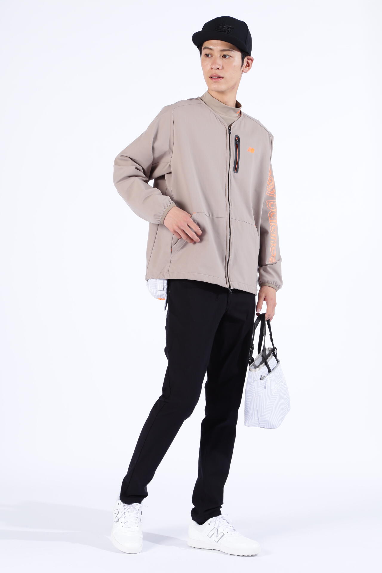 メランジツイル スリム ロングパンツ (MENS SPORT)