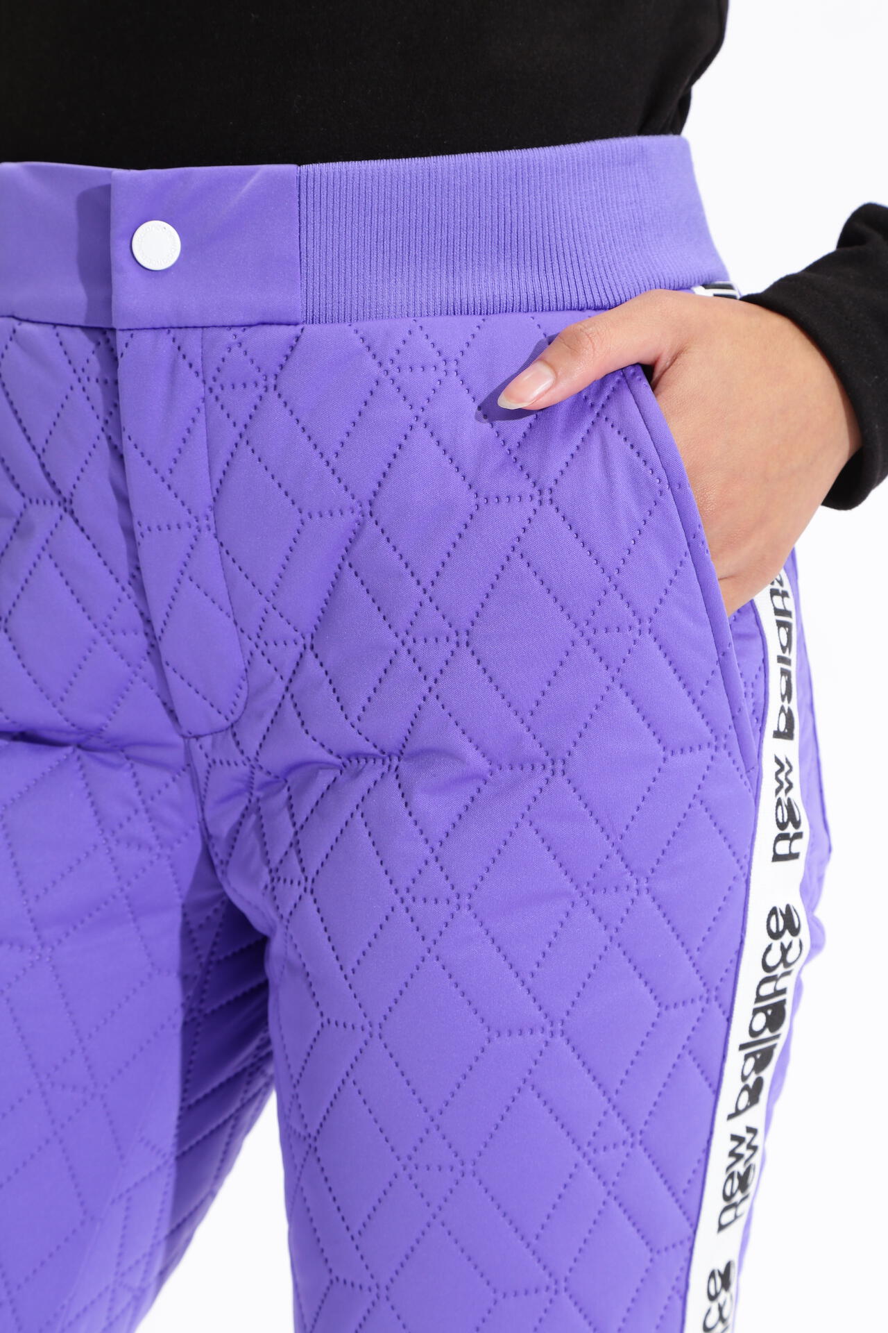3Ｄダイヤキルト スリム ロングパンツ (WOMENS SPORT)