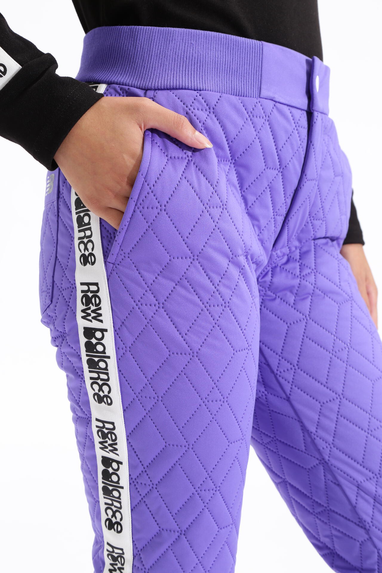 3Ｄダイヤキルト スリム ロングパンツ (WOMENS SPORT)