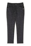 【直営店舗限定】マーブル柄 スリム ロングパンツ (WOMENS)