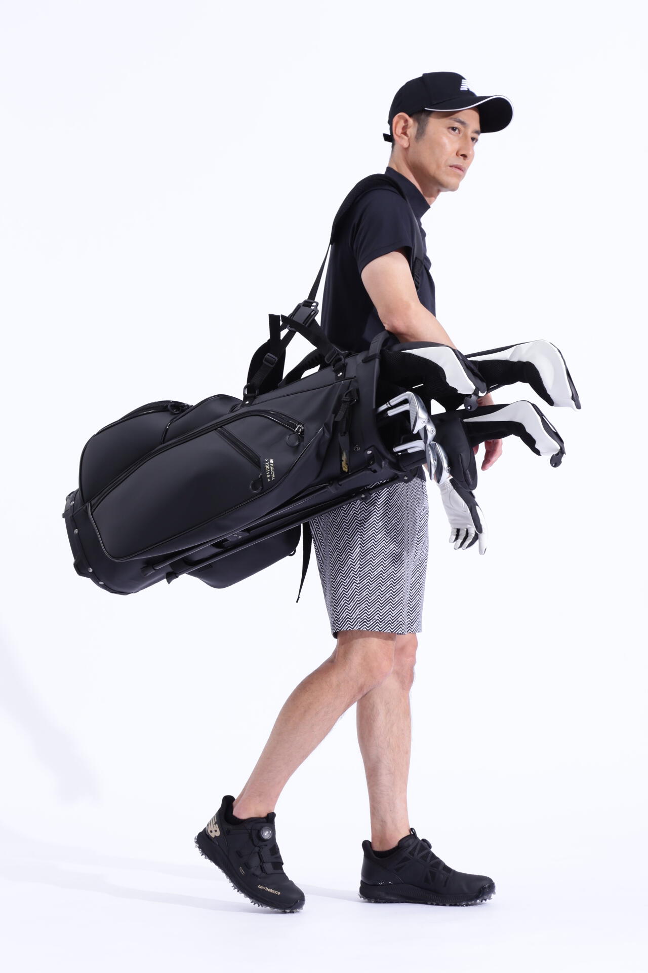 リフレクションボーダー ショートパンツ (MENS WORLD)
