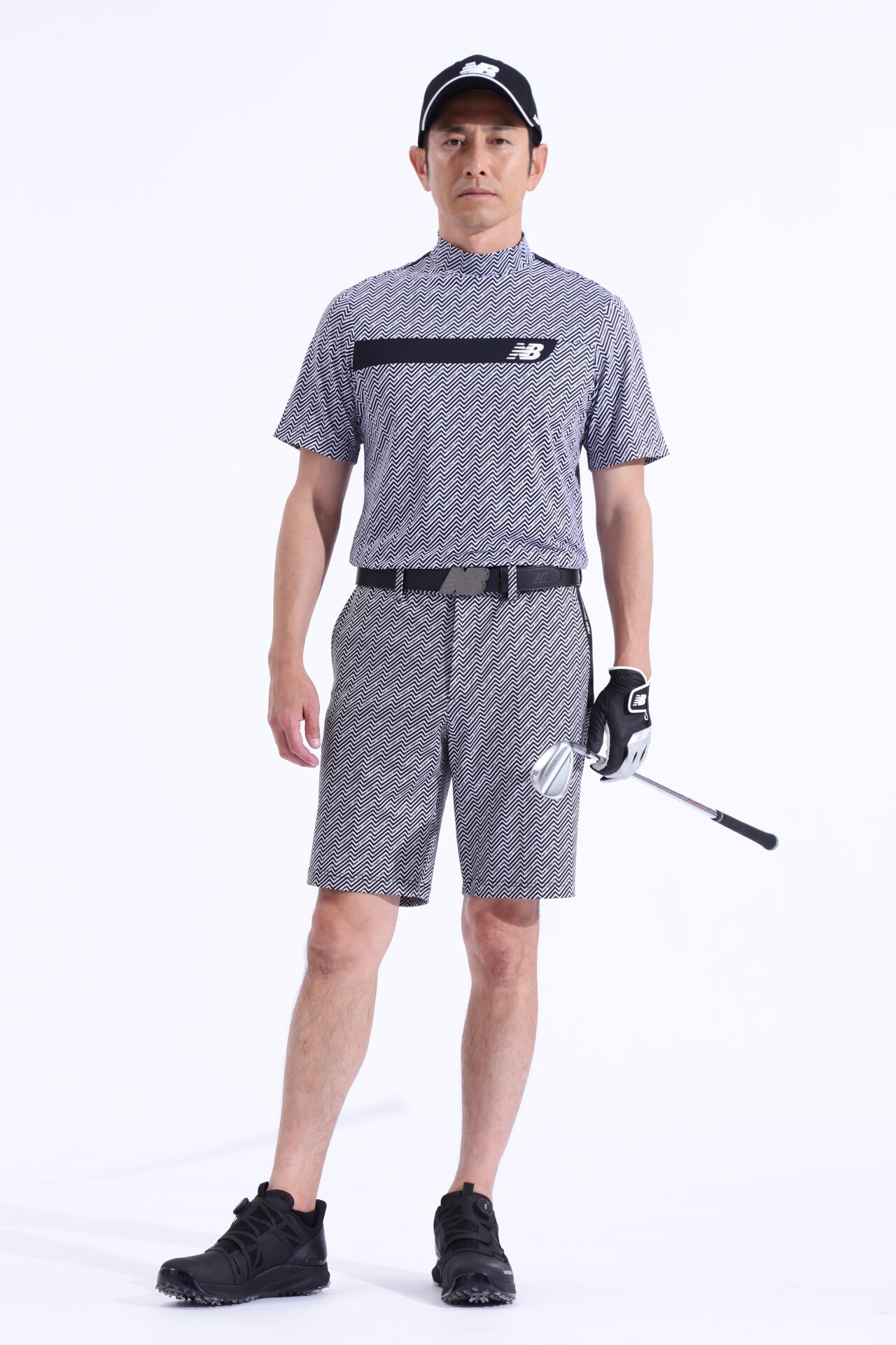 リフレクションボーダー ショートパンツ (MENS WORLD)