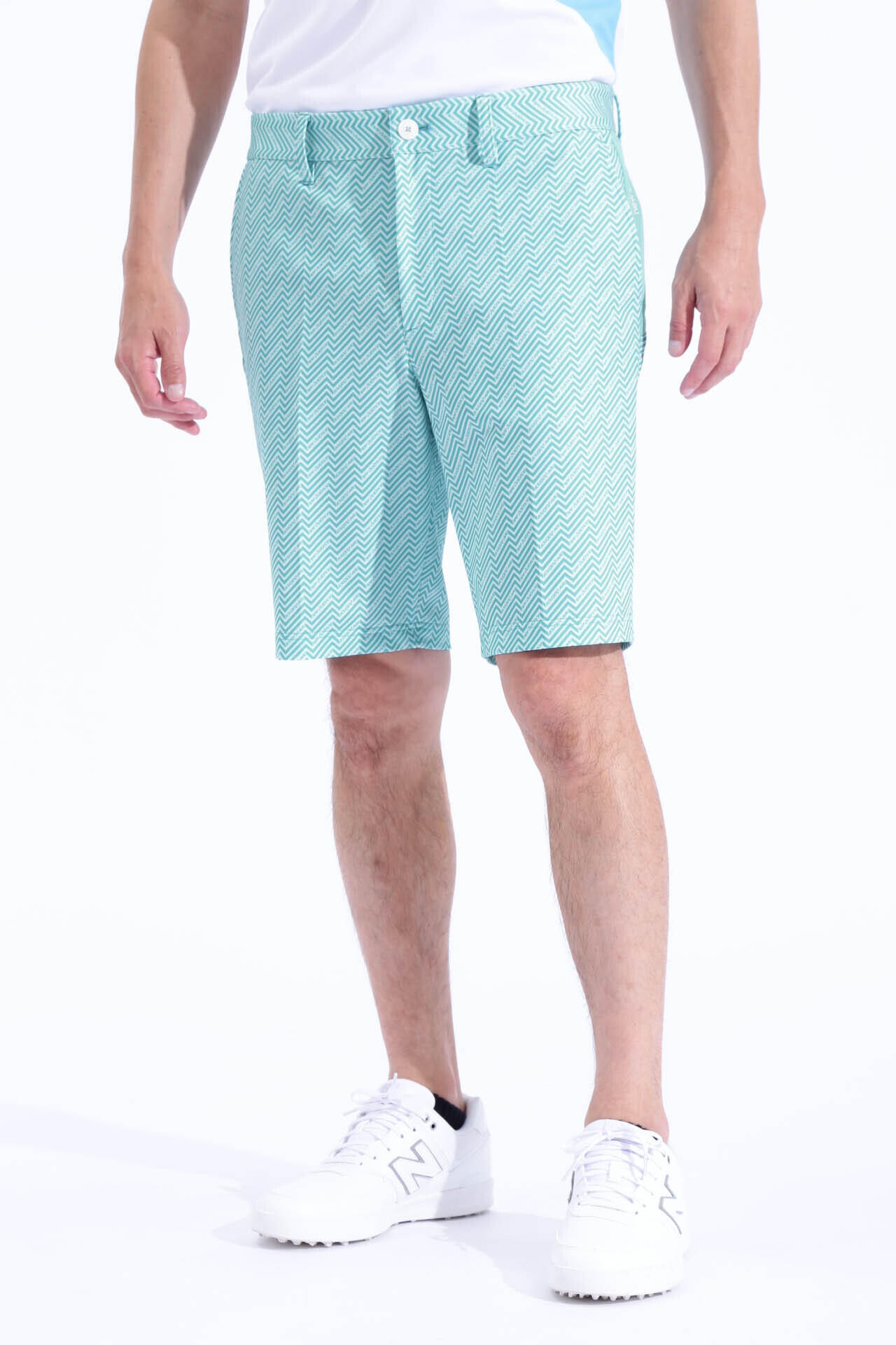 リフレクションボーダー ショートパンツ (MENS WORLD)