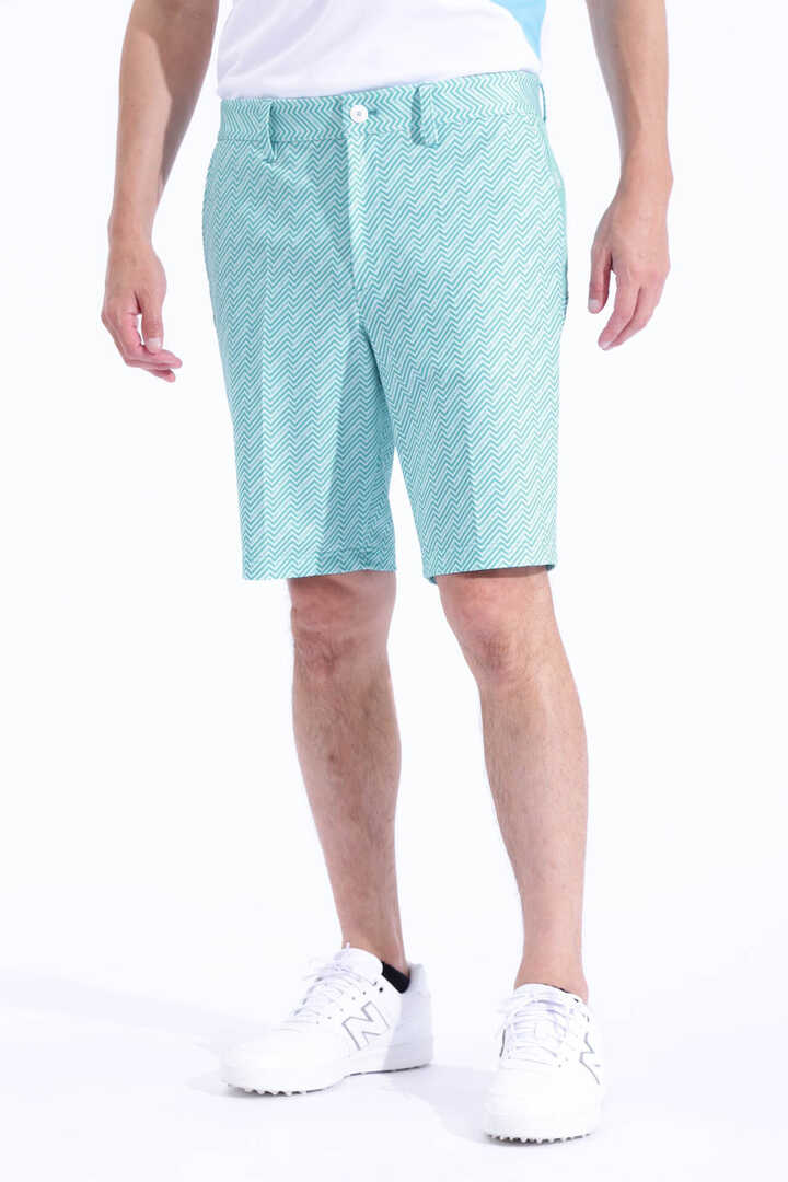 リフレクションボーダー ショートパンツ (MENS WORLD)