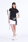 インナー付き トリコット×スムース スカート (WOMENS WORLD)