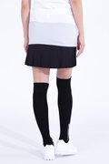 インナー付き トリコット×スムース スカート (WOMENS WORLD)