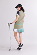 【直営店舗限定】ハイビスカス柄 プリーツスカート (WOMENS)