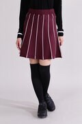 【直営店舗限定】プレーン×ガーター ニットスカート (WOMENS)